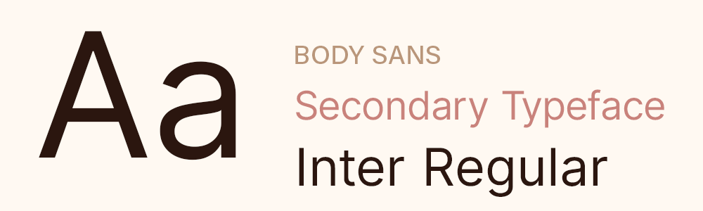 FONT secondary